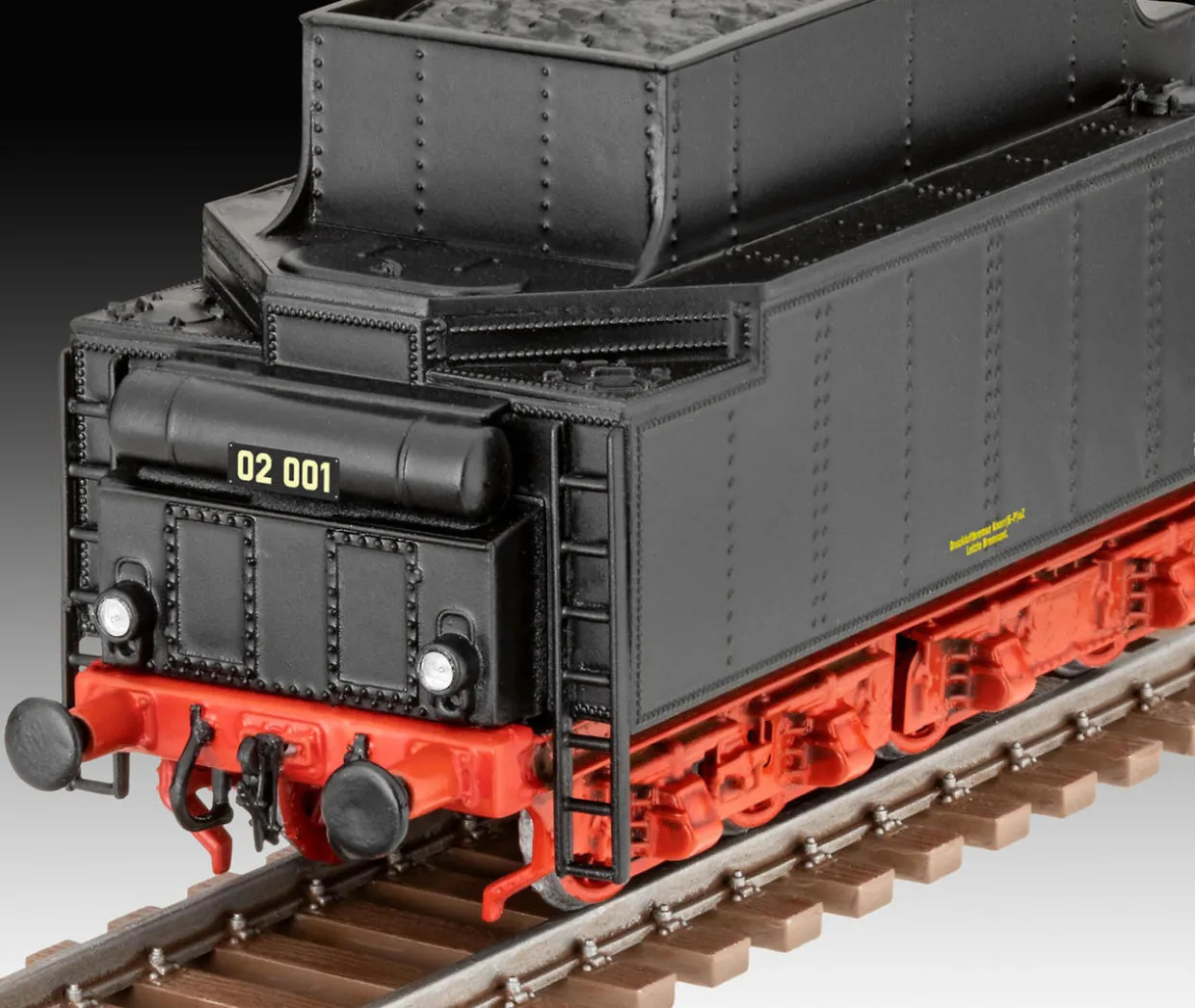 Revell 1/87 German Steam Locomotives BR02 & Tender 2'2'T30
