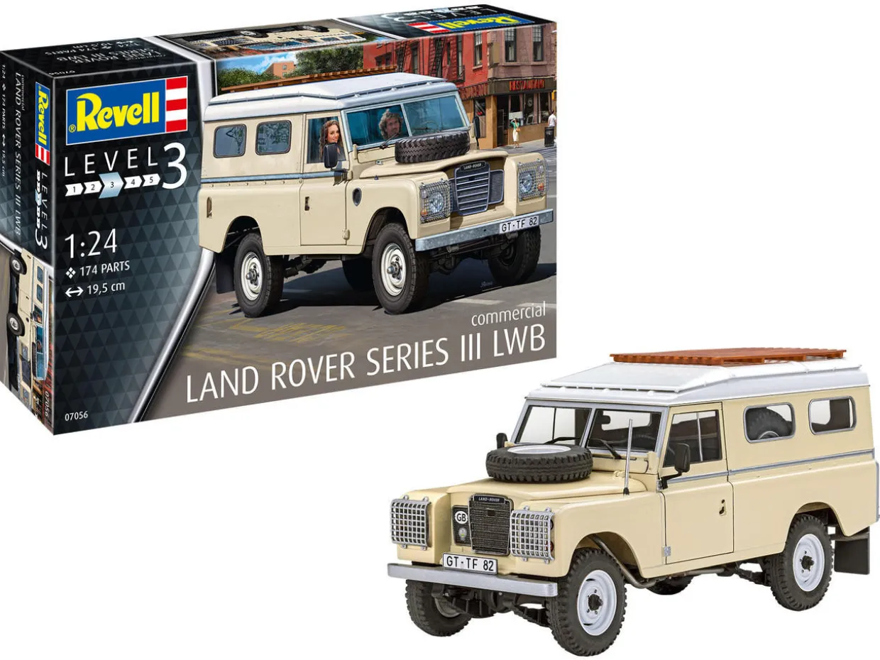 Revell 1/24 Land Rover Series III LWB 109 Commercial Starter Set