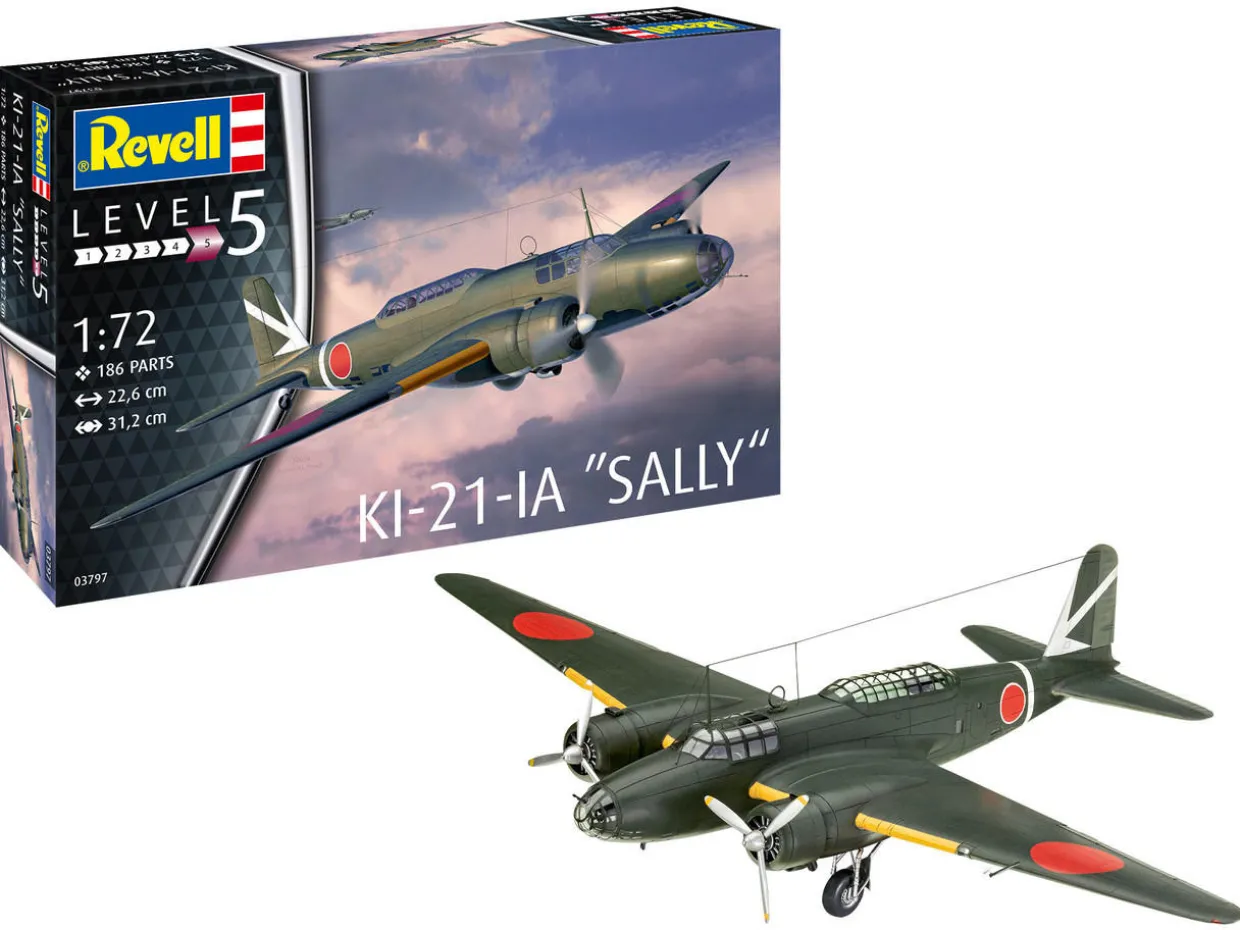 Revell 1/72 Mitsubishi Ki-21-Ia Sally