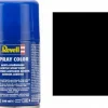 Revell 302 Satin Black 100ml Acrylic Spray Paint