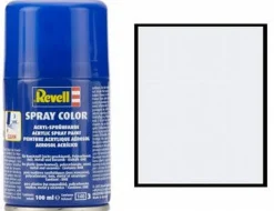 Revell 301 Satin White 100ml Acrylic Spray Paint