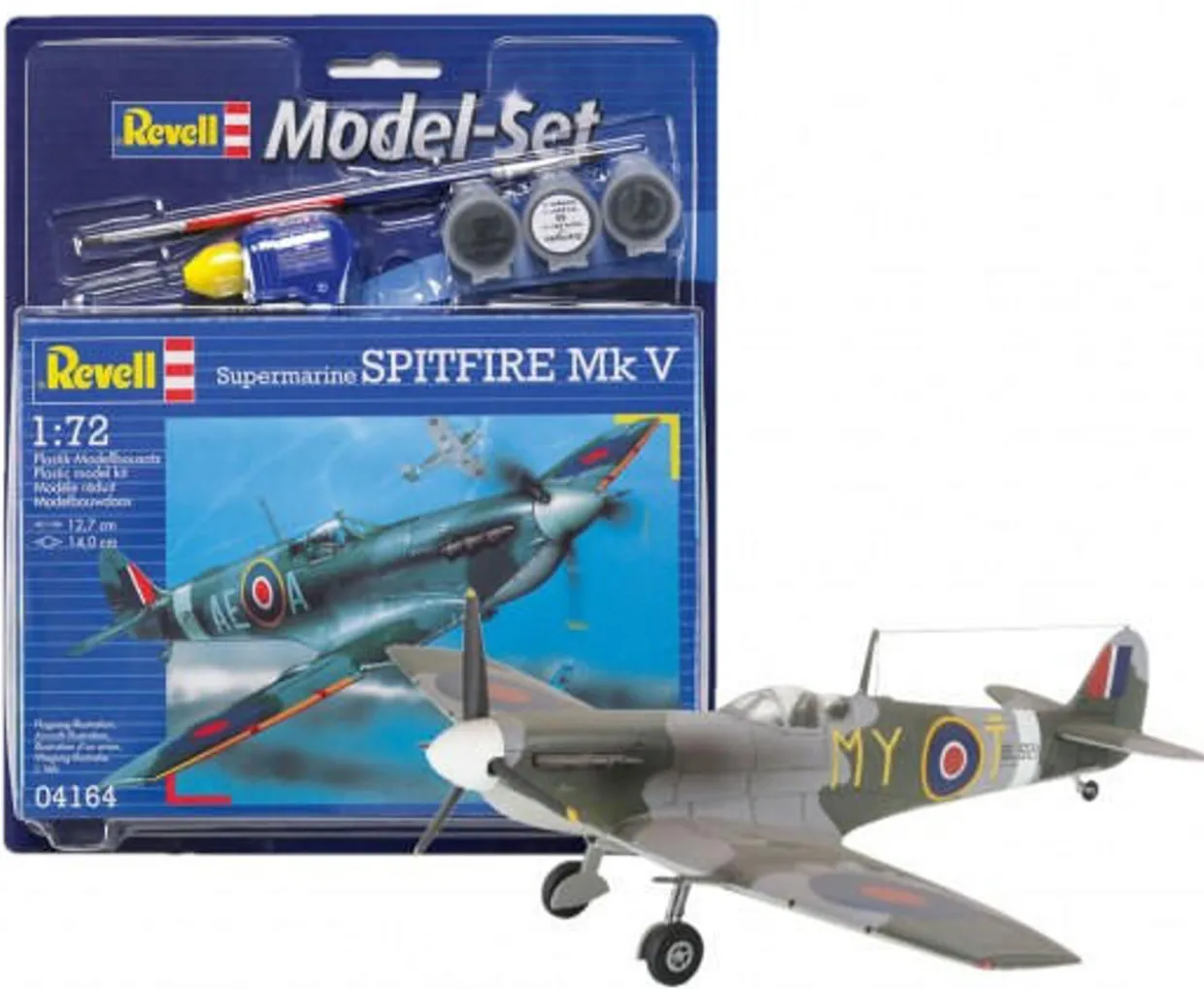 Revell 1/72 Supermarine Spitfire Mk.V Starter Set