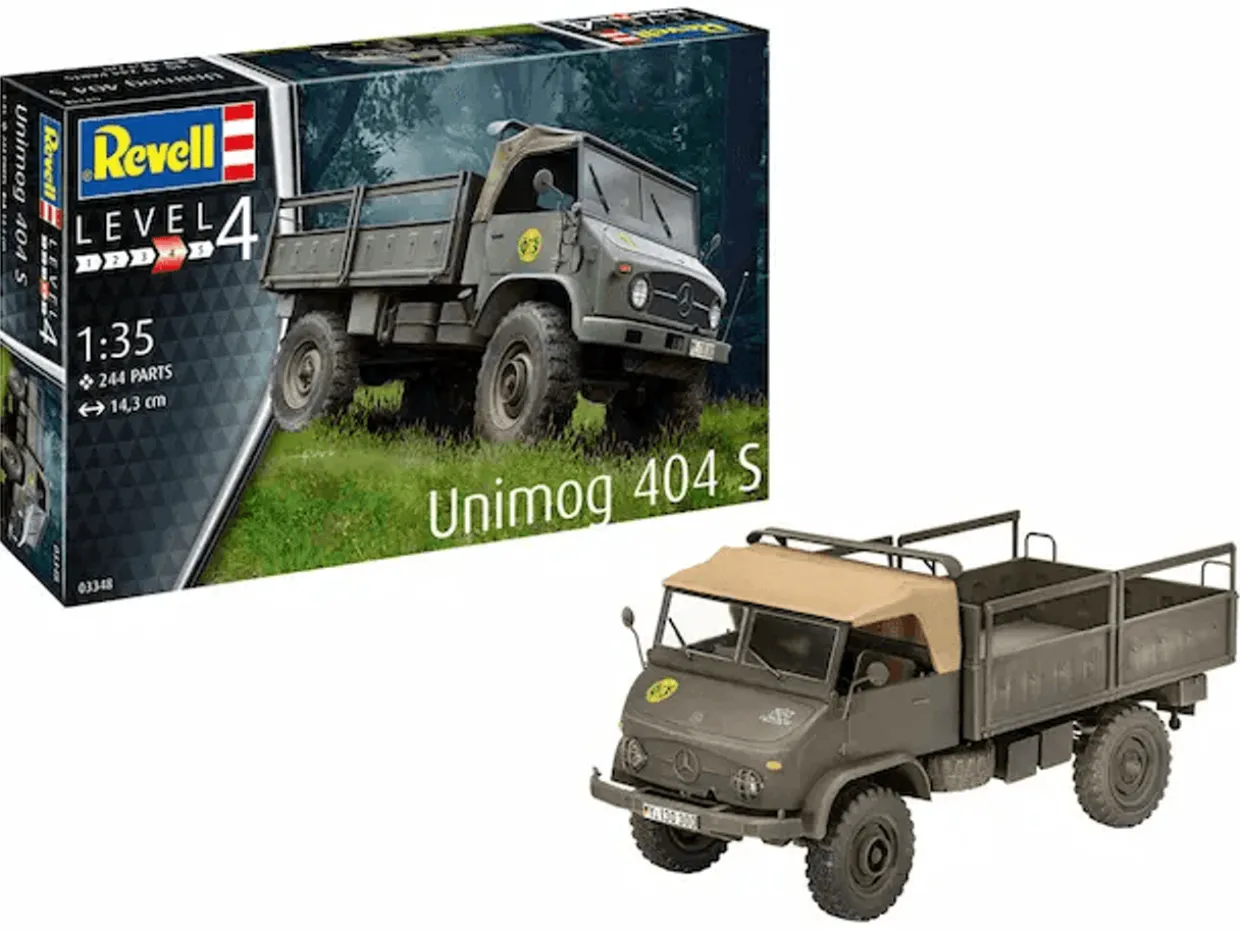 Revell 1/35 Unimog 404 S German Army