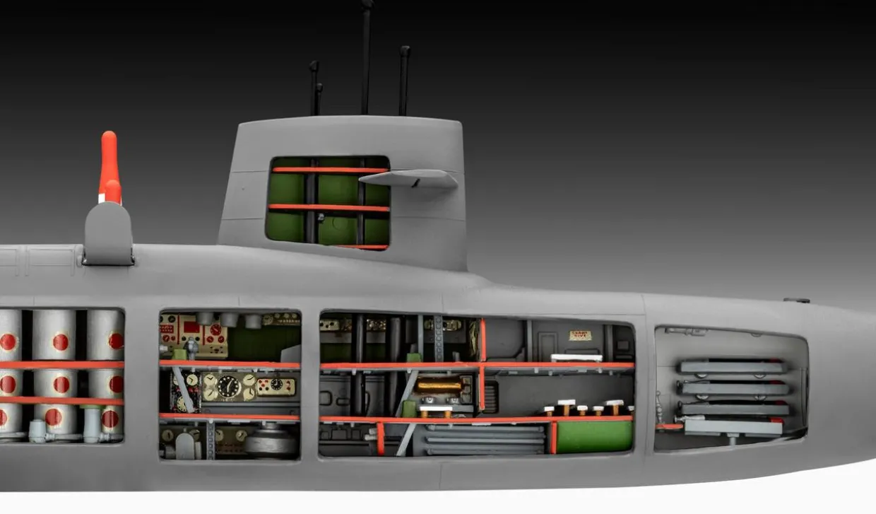 Revell 1/253 USS Abraham Lincoln SSBN-602