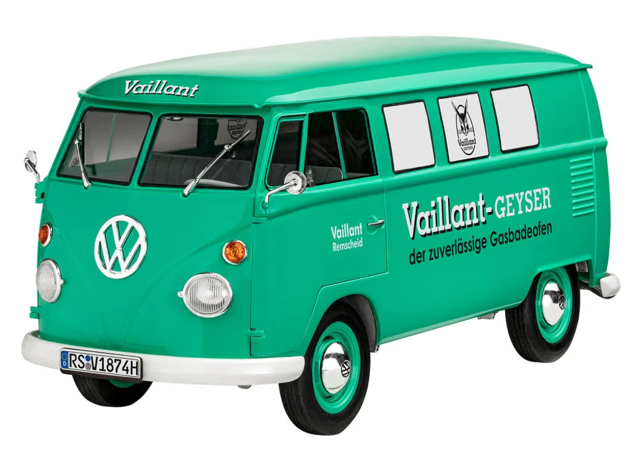 Revell 1/24 Volkswagen T1 Bus 150 Years of Vaillant Gift Set