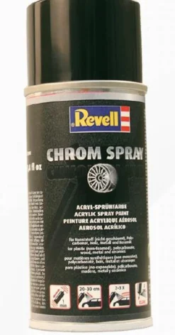 Revell Chrome Lacquer 150ml Spray Paint