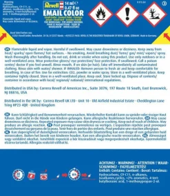 Revell 14ml 730 Enamel Clear Orange Paint