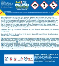 Revell 14ml 90 Enamel Metallic Silver Paint