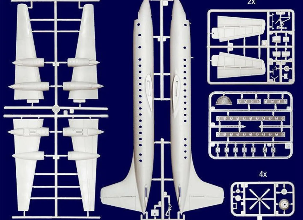 Roden 1/144 Bristol 175 Britannia Monarch Airlines G-AOVT