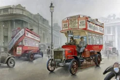 Roden 1/72 LGOC B Type Bus Model Kit