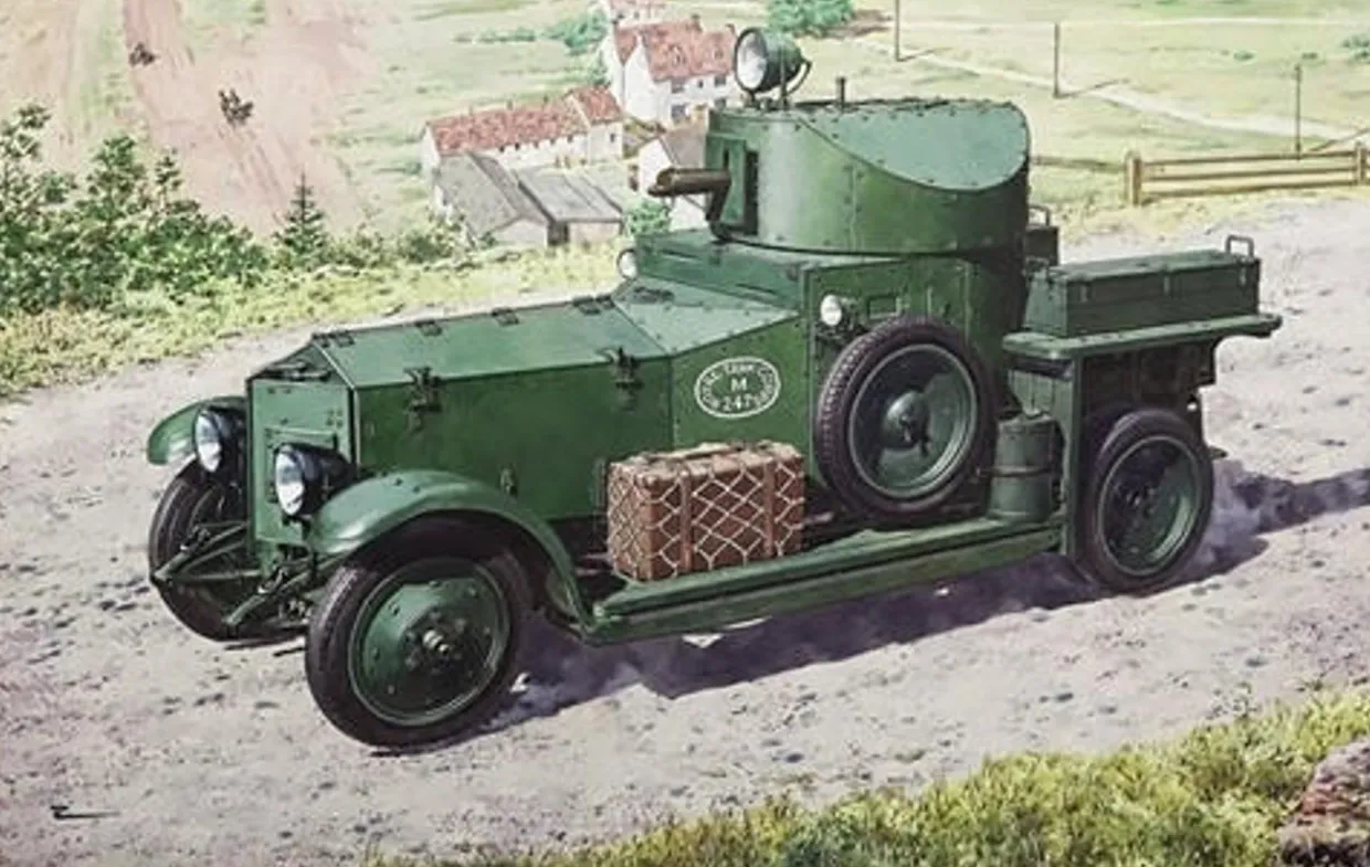 Roden 1/72 Rolls-Royce Armoured Car (Pattern 1920 Mk.I) Model Kit