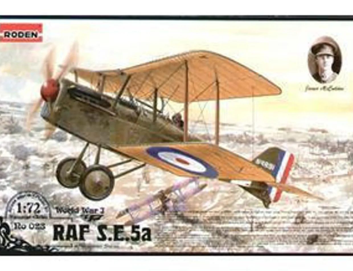 Roden 1/72 Royal Aircraft Factory S.E.5A Hispano Suiza Model Kit