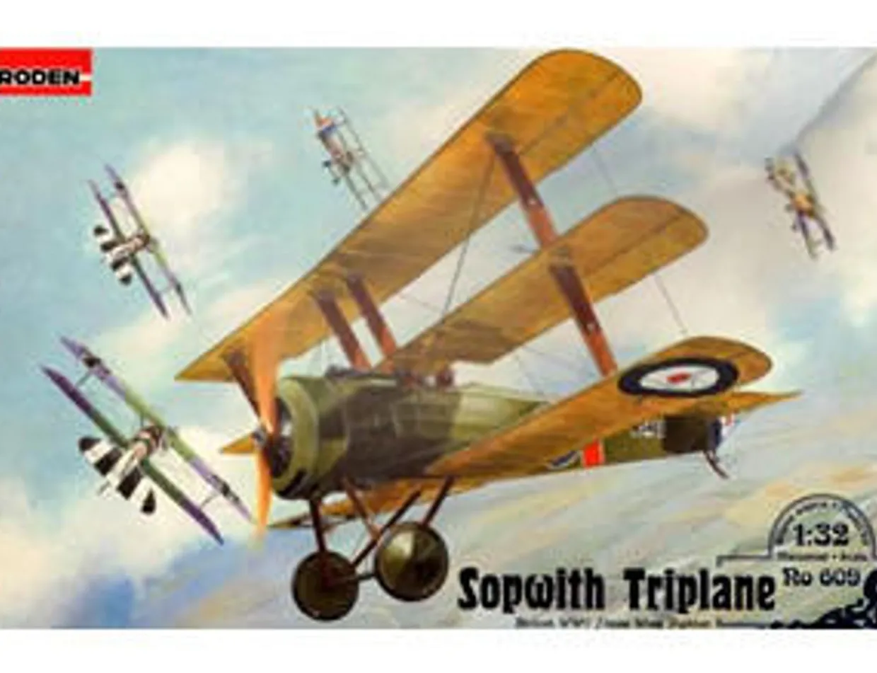 Roden 1/32 Sopwith Triplane Model Kit