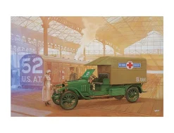 Roden 1/72 Vauxhall D-Type Ambulance Model Kit
