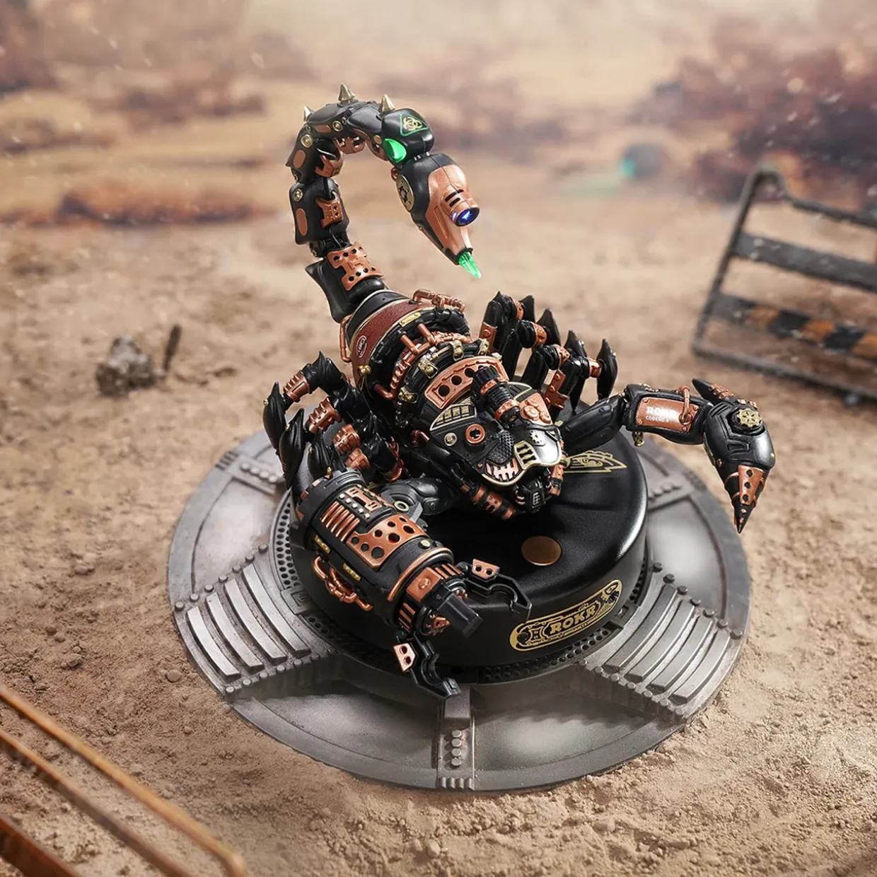 Rokr Emperor Scorpion Wooden 3D Puzzle Model Kit