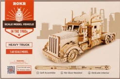 Rokr Heavy Truck 3D Wooden Kit