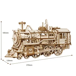 Rokr Locomotive 3D Wooden Kit