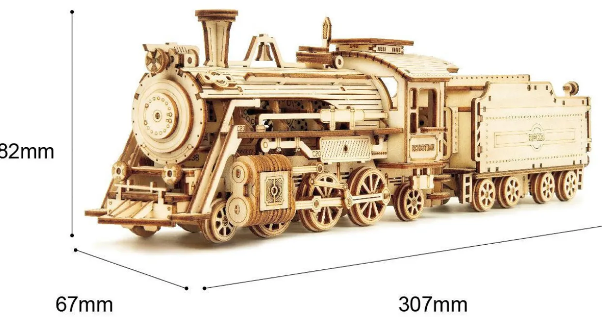 Rokr Prime Steam Express 3D Wooden Kit