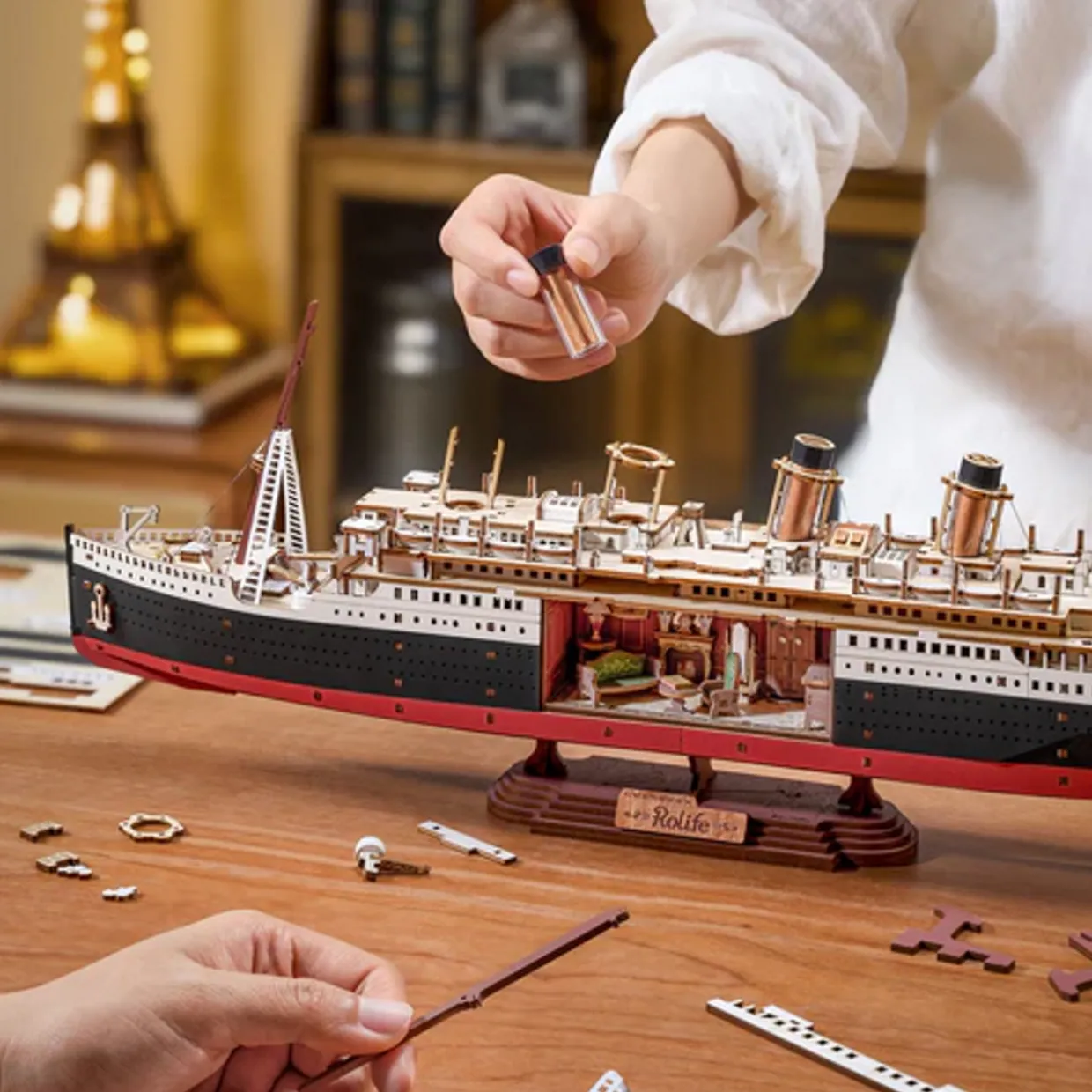 Rolife 1912 Eternal Atlantic Voyager (Titanic) 3D Wooden Kit
