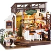 Rolife Cafe Wooden Diorama Kit