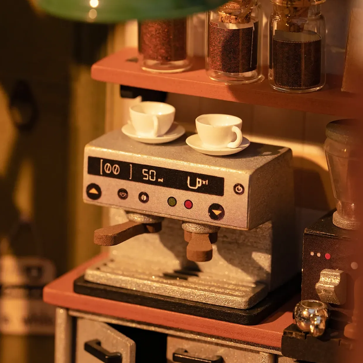 Rolife Cafe Wooden Diorama Kit