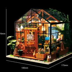 Rolife Cathys Flower House 3D Wooden Kit