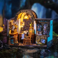 Rolife Magic Study Wooden Diorama Kit