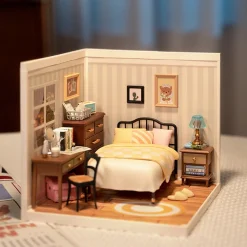 Rolife Sweet Dream Bedroom Plastic Diorama Kit