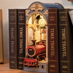Rolife Time Travel 3D Creative Bookend