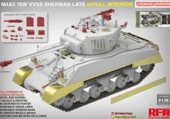 Rye Field Models 1/35 M4A3 Sherman 76W VVSS Late with Interior Upgraded Kit