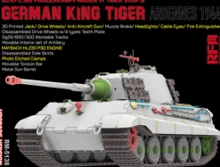 Rye Field Models 1/35 Pz.Kpfw.VI Ausf.B King Tiger Ardennes 1944 Upgraded Kit