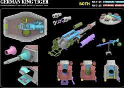 Rye Field Models 1/35 Pz.Kpfw.VI Ausf.B King Tiger Upgraded Kit