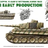 Rye Field Models 1/35 Pz.Kpfw.VI Ausf.E Tiger I Early Production Kursk 1943 Michael Wittmann Standard Kit