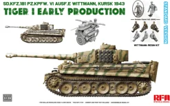 Rye Field Models 1/35 Pz.Kpfw.VI Ausf.E Tiger I Early Production Kursk 1943 Michael Wittmann Standard Kit