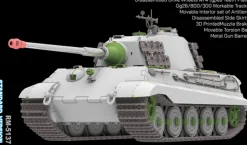 Rye Field Models 1/35 Pz.Kpfw.VI Ausf.B King Tiger Ardennes 1944 Standard Kit