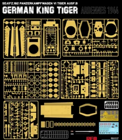 Rye Field Models 1/35 Pz.Kpfw.VI Ausf.B King Tiger Ardennes 1944 Standard Kit