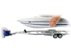 Siku 1/55 Car with Motorboat Diecast Model
