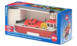 Siku 1/50 Fire Brigade Working Boat Diecast Model
