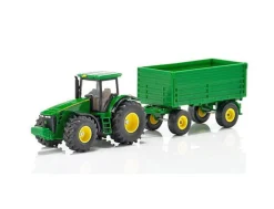 Siku 1/50 John Deere Tractor with Trailer Diecast Model