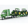 Siku 1/87 Low Loader with John Deere Tractors Diecast Model