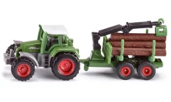 Siku Fendt with Forestry Trailer