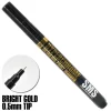 SMS Hyperchrome Chrome Marker Pen - Bright Gold - 0.5mm Tip