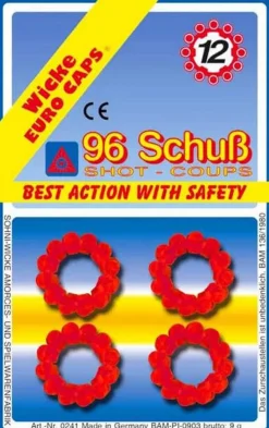 Sohni-Wicke 12 Shot Cap Gun Caps - 96 Shots