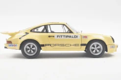 Solido 1/18 Porsche 911 Iroc Yellow #1 Fitiipaldi 1974