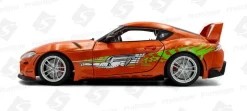 Solido 1/18 Toyota Gr Supra Tribute Orange 2024 Diecast Model