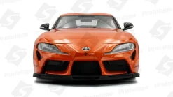 Solido 1/18 Toyota Gr Supra Tribute Orange 2024 Diecast Model