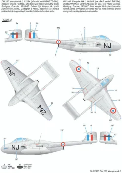 Special Hobby 1/72 de Havilland Vampire Mk.1 Model Kit