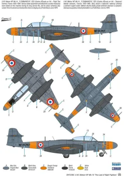Special Hobby 1/72 Gloster Meteor NF Mk.14 Model kit