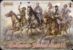 Strelets 1/72 American Civil War Confederate General Staff
