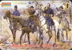 Strelets 1/72 American Civil War Union General Staff Set 2